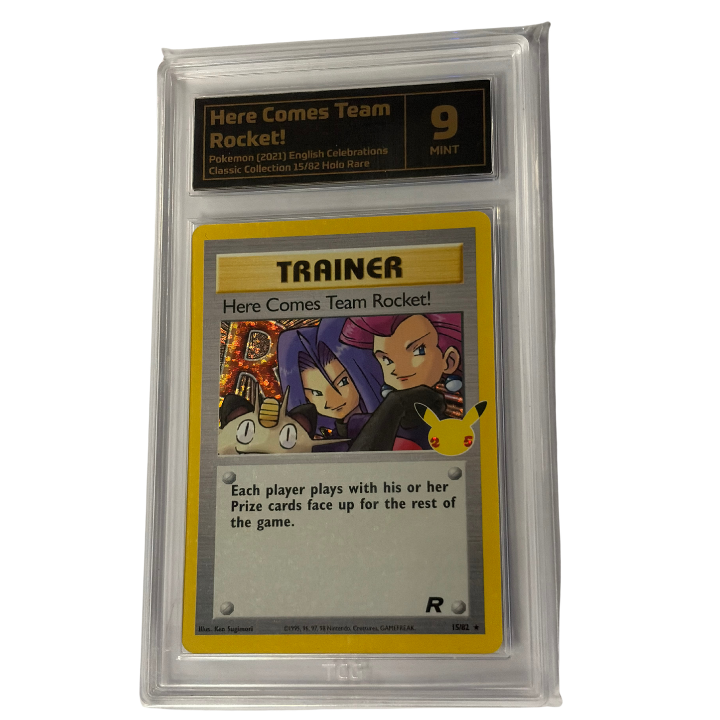 
                  
                    TCG Graded Pokemon Trainer Here Comes Team Rocket! Mint 9
                  
                