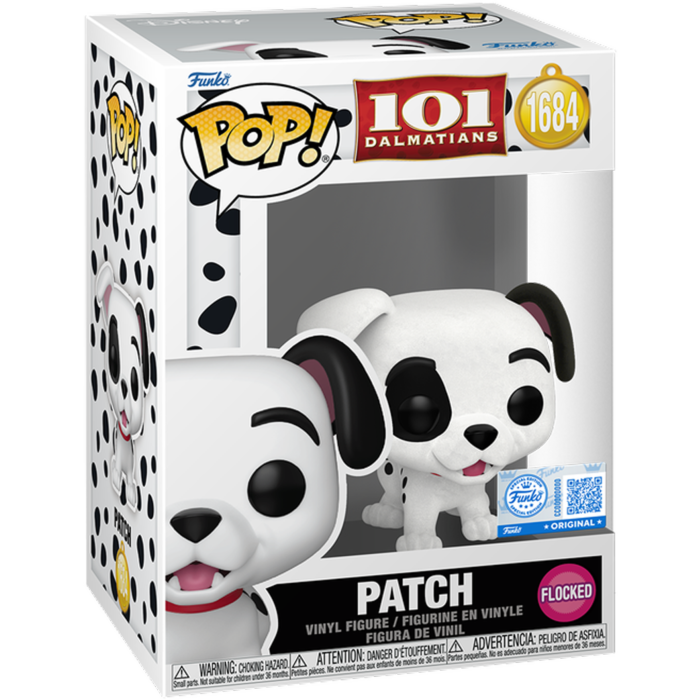 
                  
                    101 Dalmatians (1961) - Patch Flocked Pop! Vinyl Figure
                  
                