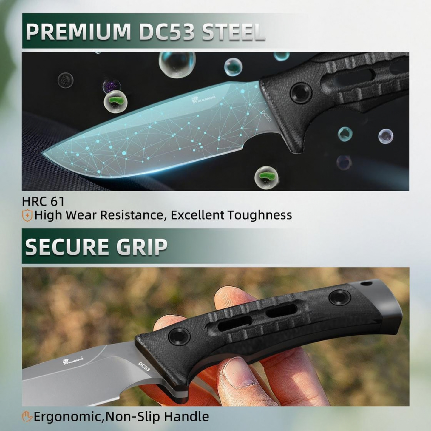 
                  
                    HX OUTDOORS TD-18B Fixed Blade Knife
                  
                
