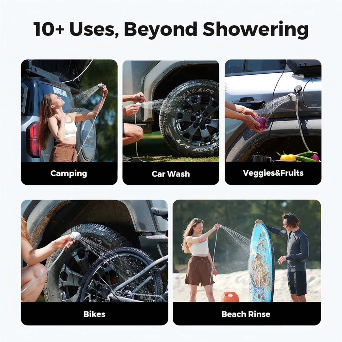 
                  
                    Tiny Shower Rechargeable Portable Shower Pump - OSelect
                  
                