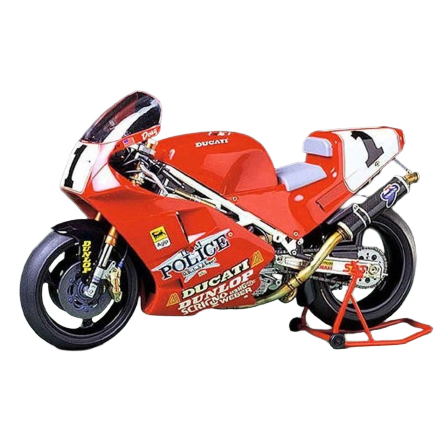 TAMIYA DUCATI 888 SUPERBIKE SELF BUILD KIT