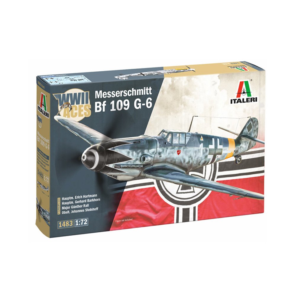
                  
                    ITALERI 1/72 BF109 G-6 ACES
                  
                