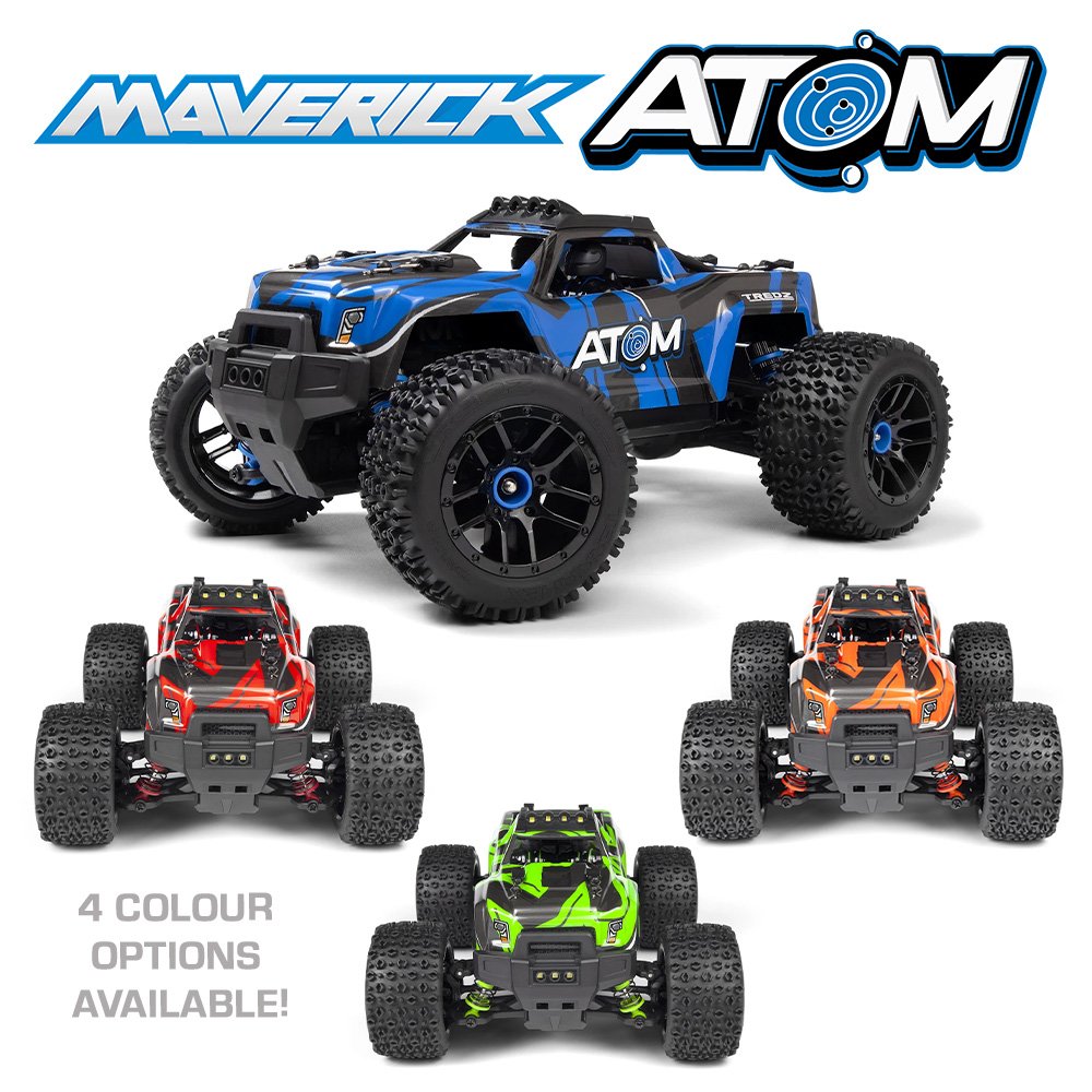 
                  
                    MAVERICK 1/18 ATOM AT1 4WD ELECTRIC TRUCK
                  
                