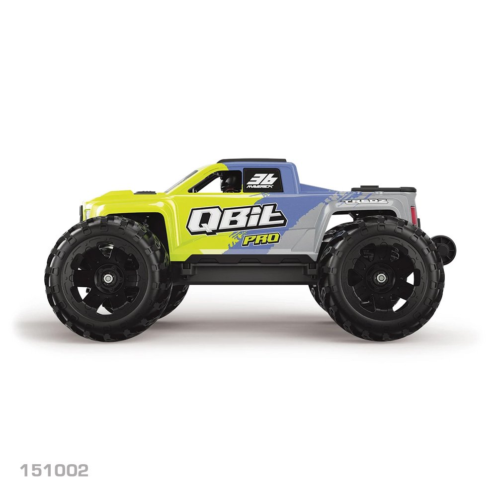 
                  
                    MAVERICK 1/16 QBIT MT PRO MONSTER TRUCK - FLUORO GREEN
                  
                