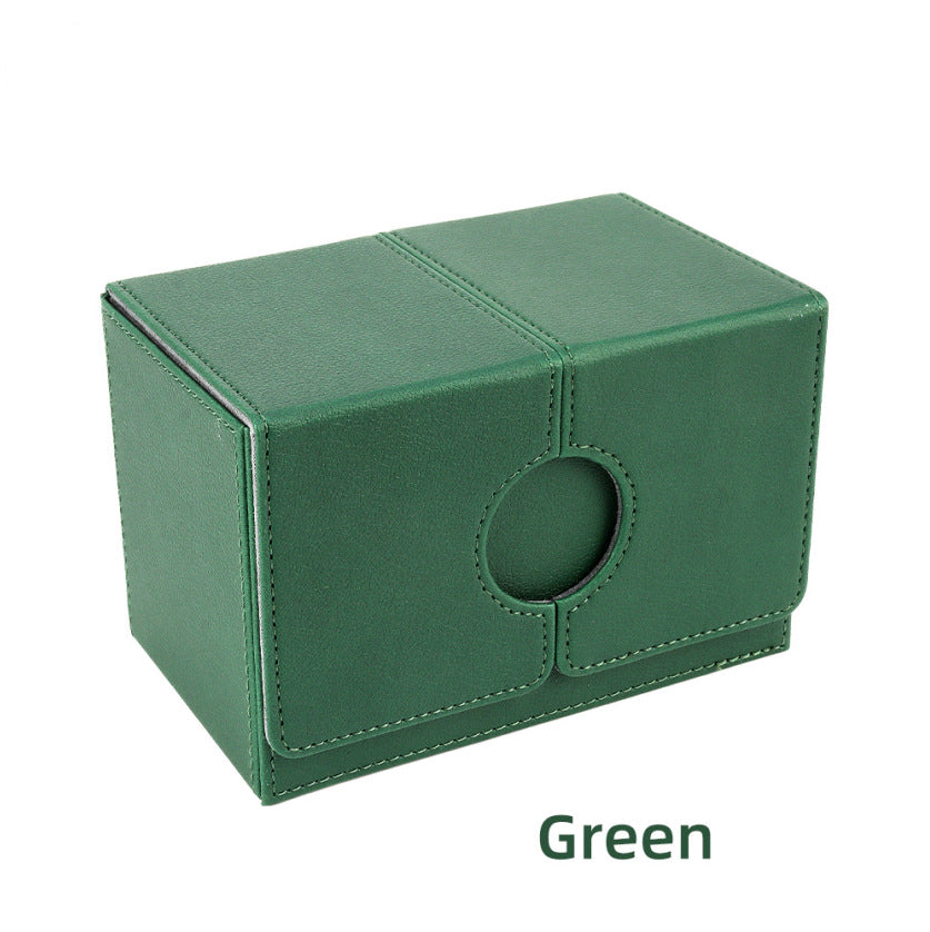 
                  
                    Pro Hobbies TCG Custom leather Magnetic Deck Box 160+
                  
                