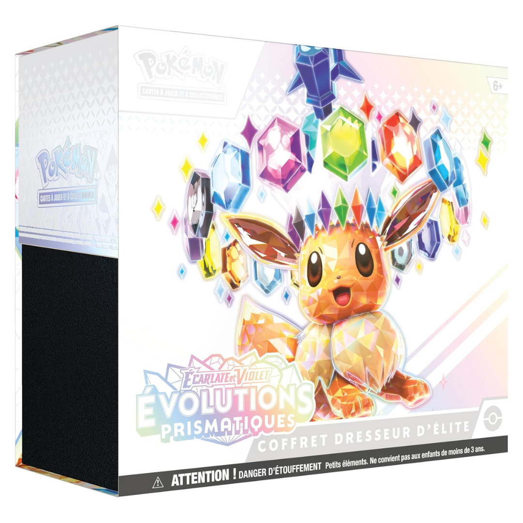 
                  
                    Prismatic Evolutions Elite Trainer Box - Pokemon Scarlet & Violet
                  
                
