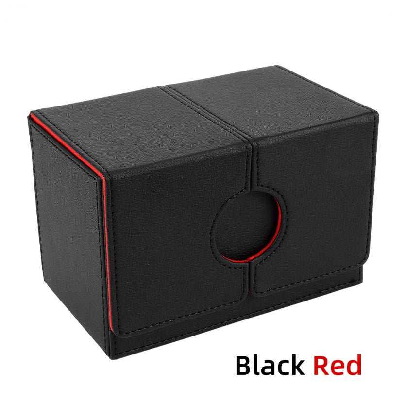 Pro Hobbies TCG Custom leather Magnetic Deck Box 160+