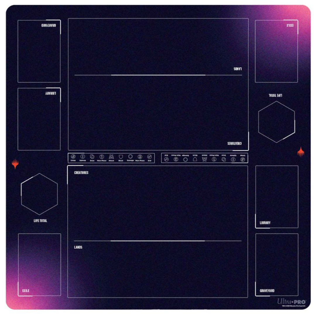 Ultra Pro: Foundations Learn to Play 2 Player Battlemat for Magic: The Gathering