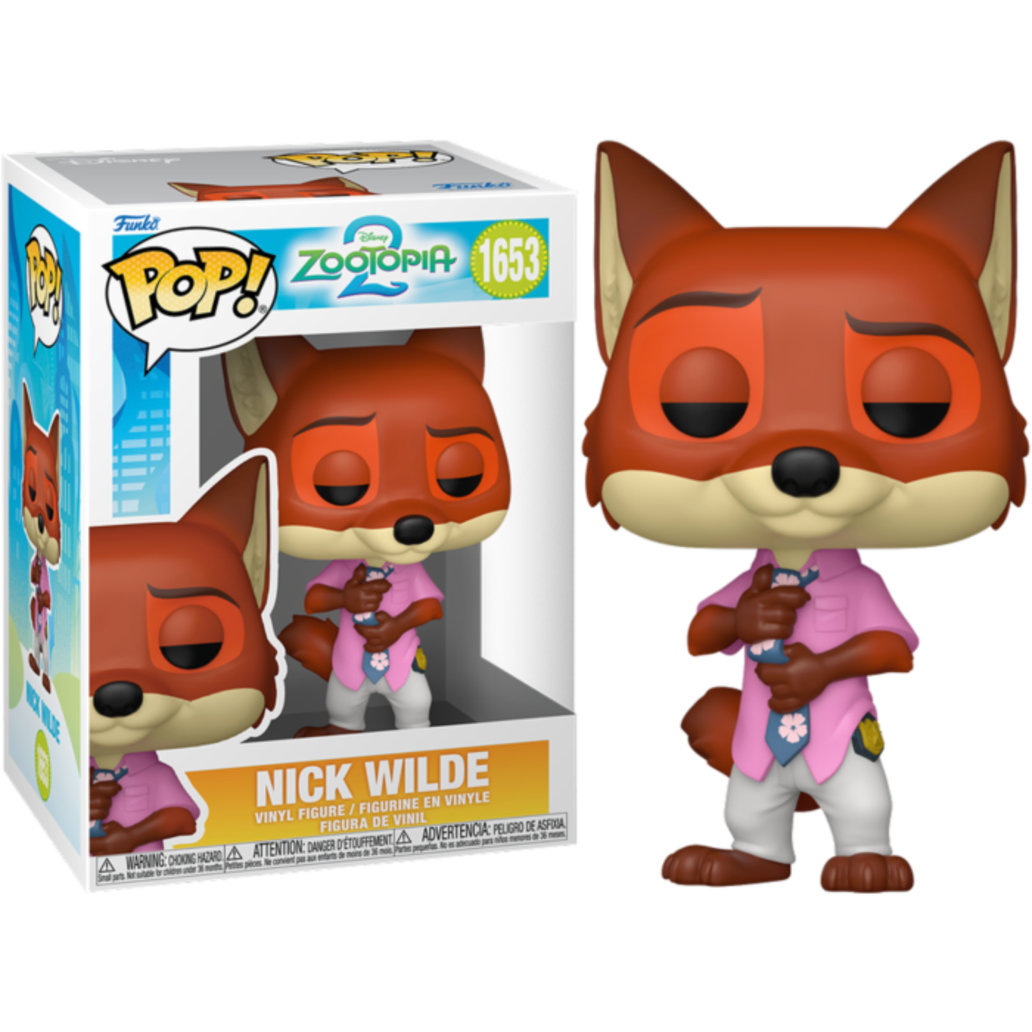 
                  
                    Zootopia 2 - Nick Wilde Pop! Vinyl Figure
                  
                