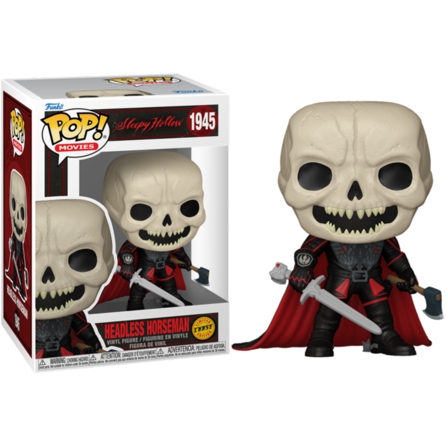 
                  
                    Sleepy Hollow - Headless Horseman Pop! Vinyl Figure - Chase
                  
                