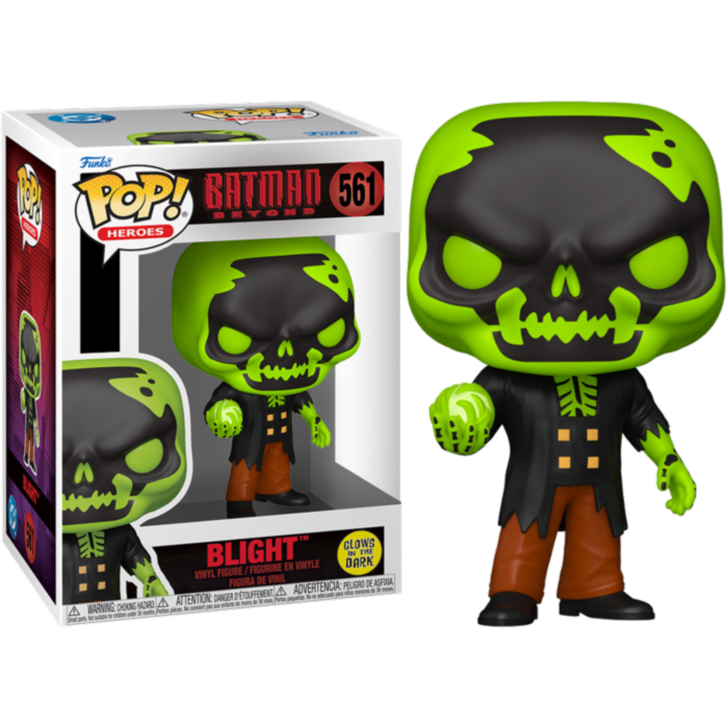 
                  
                    Batman Beyond - Blight Glow-in-the-Dark Pop! Vinyl Figure
                  
                