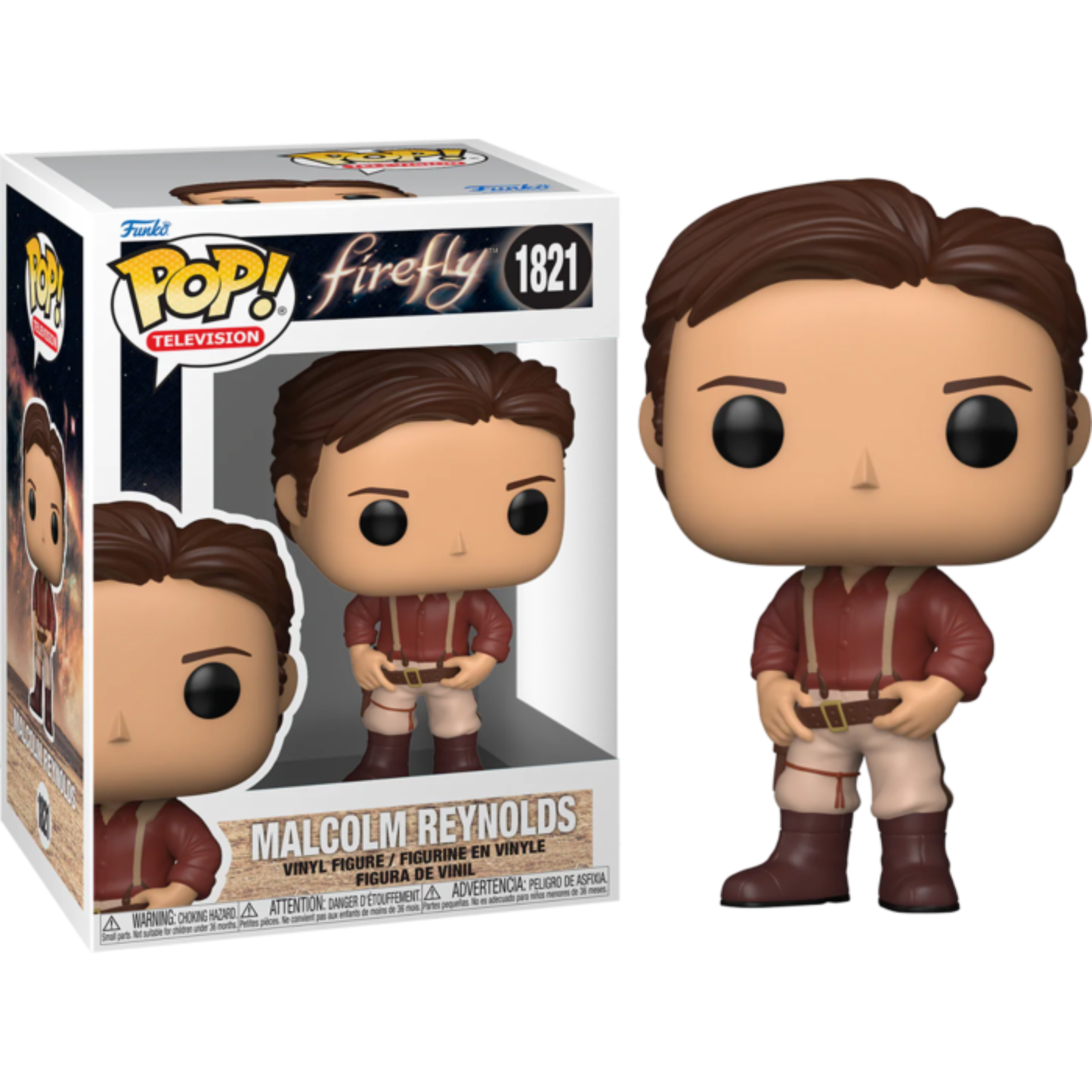 
                  
                    Firefly (2002) - Malcolm Reynolds Pop! Vinyl Figure
                  
                