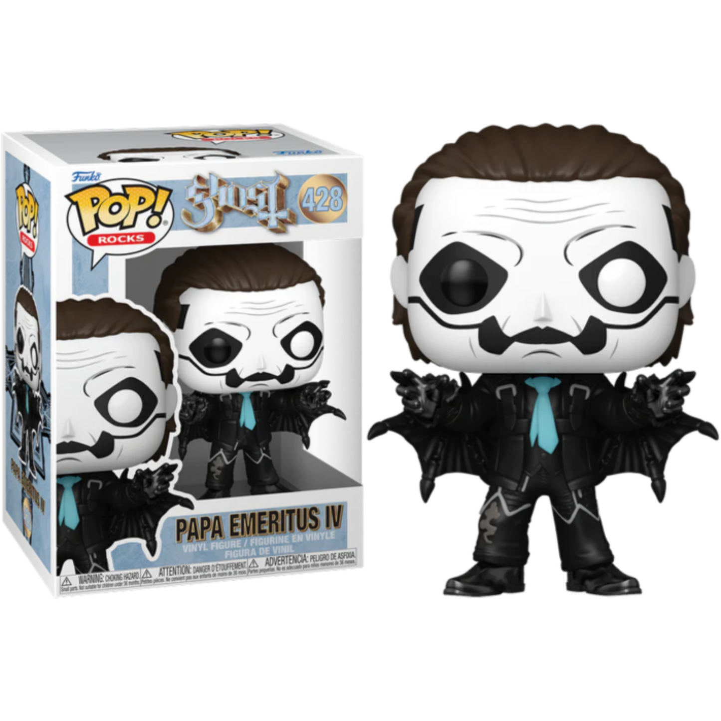 
                  
                    Ghost - Papa Emeritus IV (Bat) Pop! Vinyl Figure
                  
                