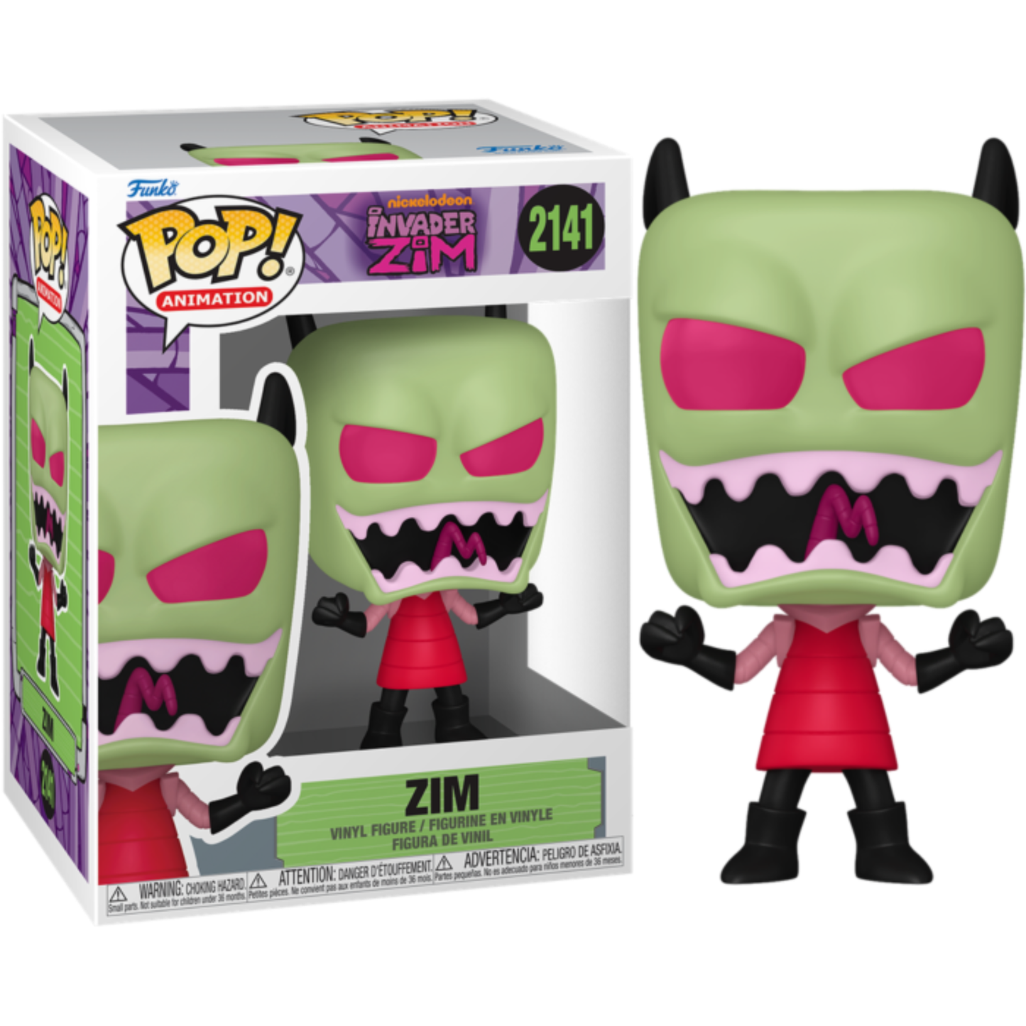 
                  
                    Invader Zim - Zim (Yelling) Pop! Vinyl Figure
                  
                