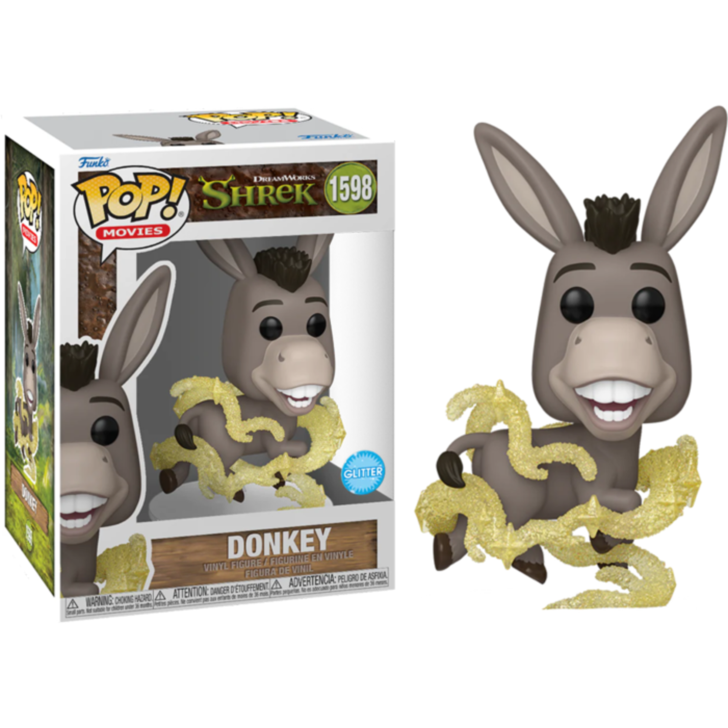 
                  
                    Shrek - Donkey (Glitter) DreamWorks 30th Anniversary Pop! Vinyl Figure
                  
                