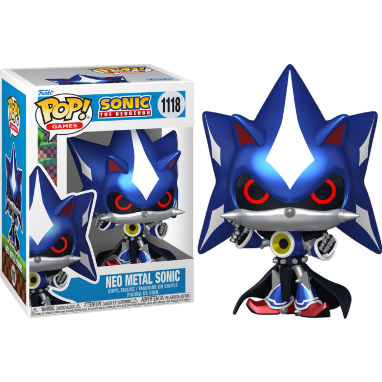 
                  
                    Sonic The Hedgehog - Neo Metal Sonic Pop! Vinyl Figure
                  
                