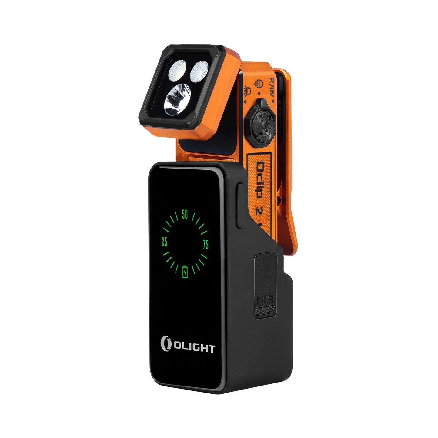 
                  
                    Oclip 2 Ultra Premium Clip Torch | UV, Floodlight, Red Light & Spotlight
                  
                