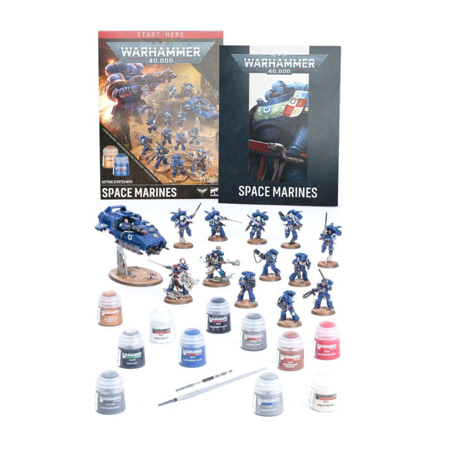 
                  
                    Warhammer 40,000 Getting Started with Space Marines
                  
                