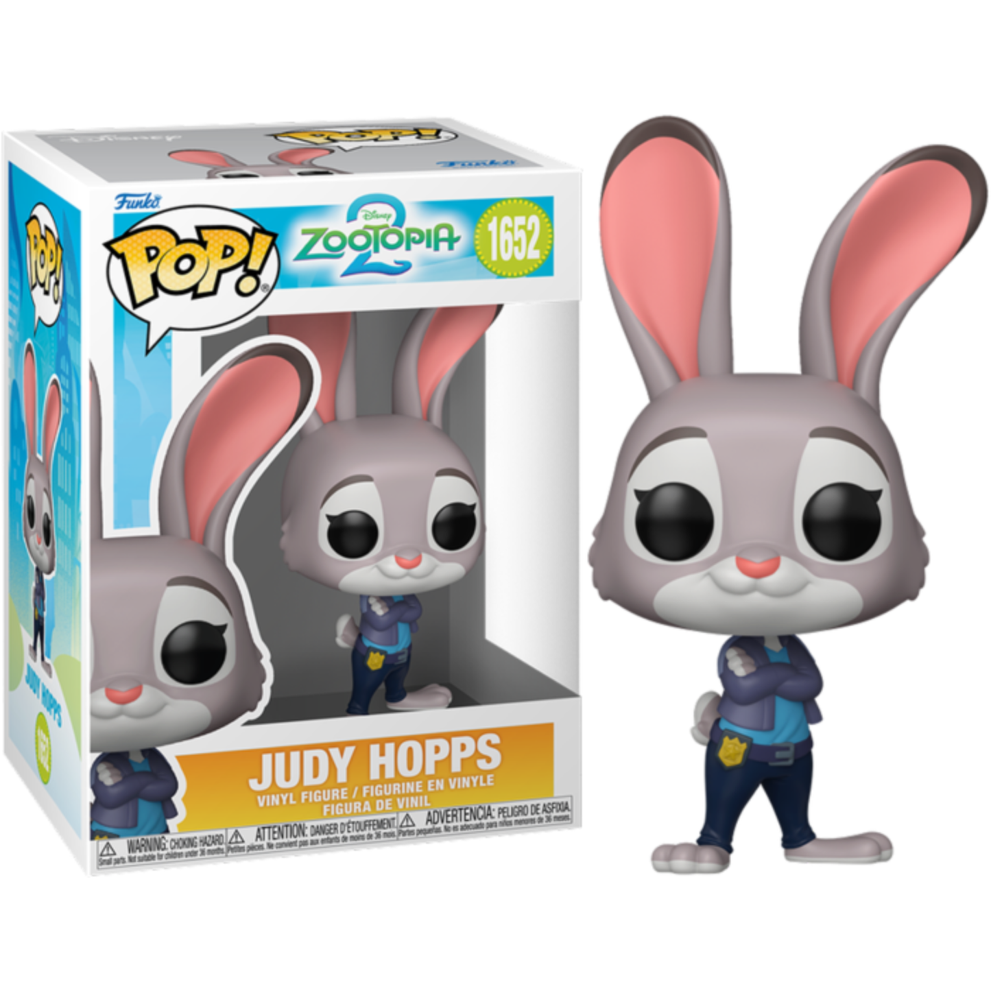 
                  
                    Zootopia 2 - Judy Hopps Pop! Vinyl Figure
                  
                