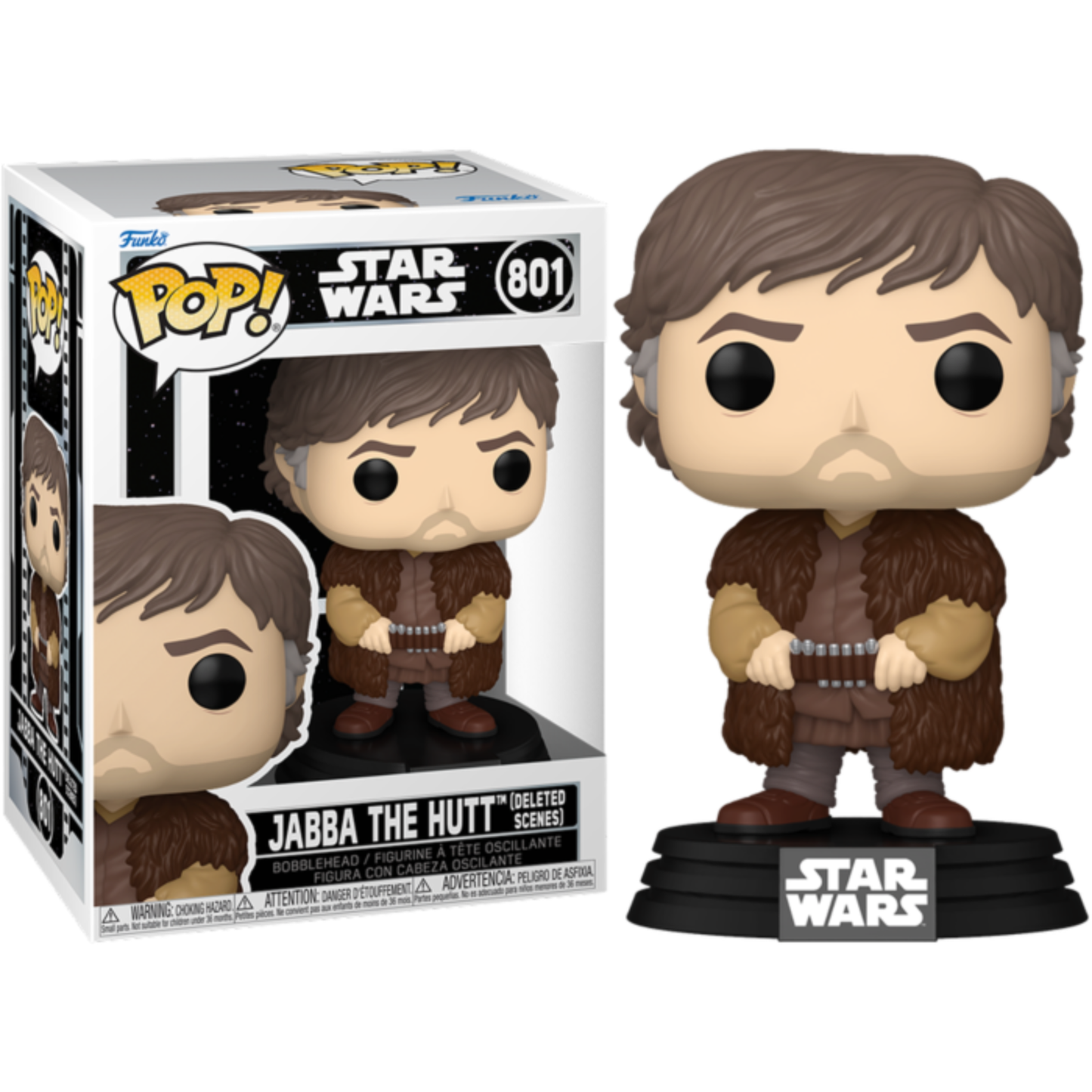 
                  
                    Star Wars: Deleted Scenes - Jabba The Hutt (Human Version) Pop! Vinyl Figure
                  
                