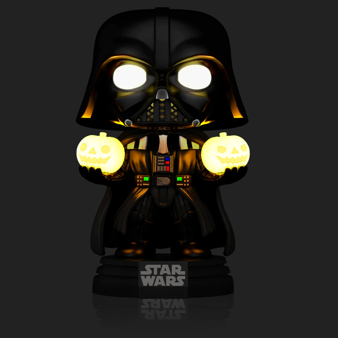 Star Wars: Halloween - Darth Vader (Lights Up) 6 Inch Pop! Vinyl Figure