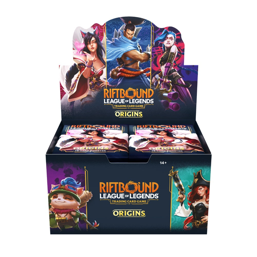 
                  
                    Riftbound: League of Legends TCG – Booster Display – Origins
                  
                