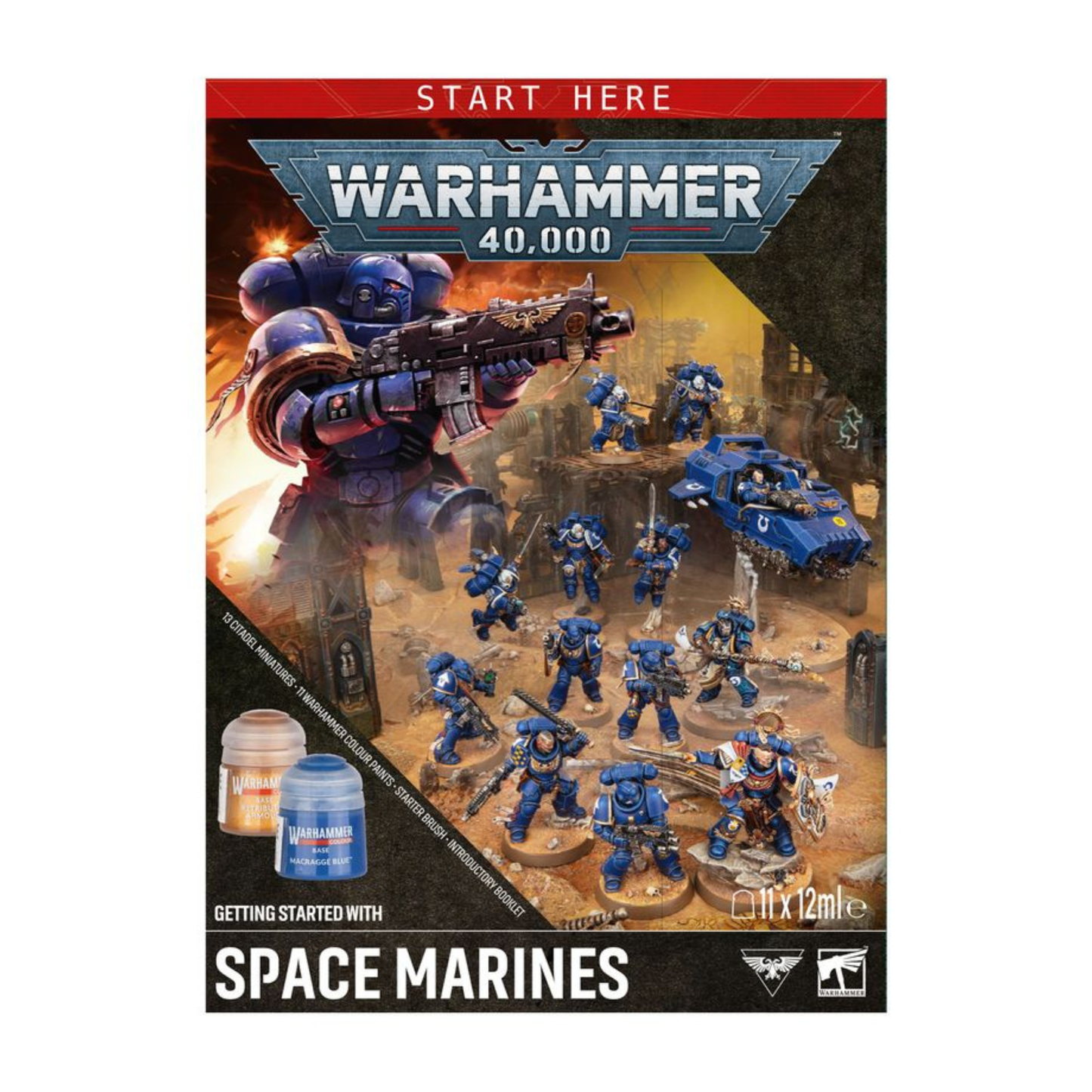 
                  
                    Warhammer 40,000 Getting Started with Space Marines
                  
                