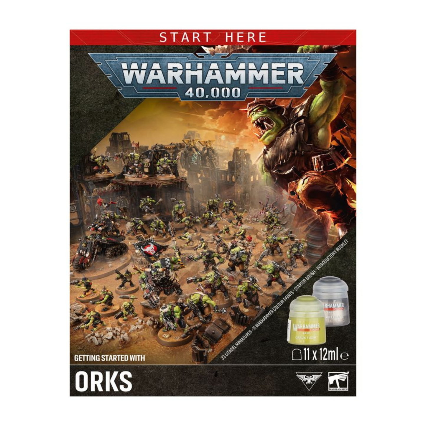 
                  
                    Warhammer 40,000 Getting Started with Orks
                  
                