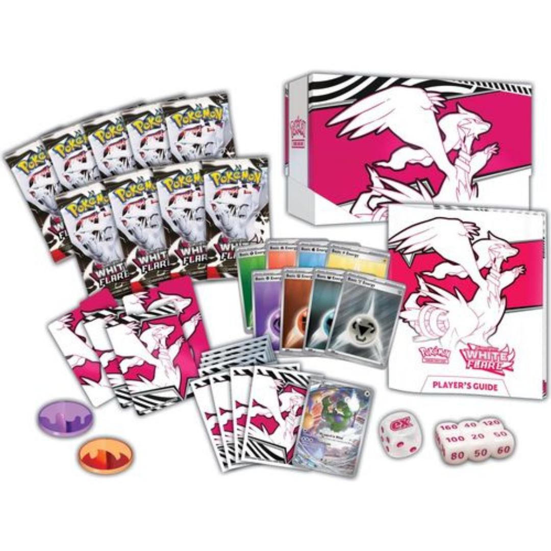 
                  
                    Pokemon - Scarlet & Violet White Flare - Elite Trainer Box
                  
                