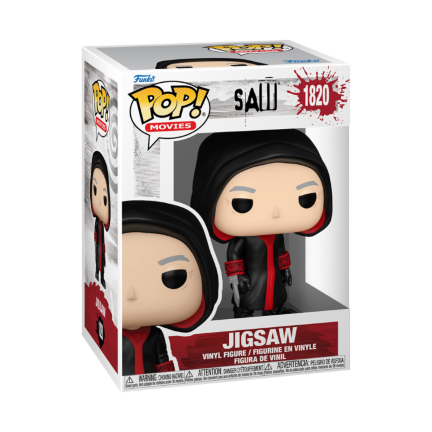 
                  
                    Saw - Jigsaw Killer 10th Anniversary Pop! Vinyl Figure
                  
                