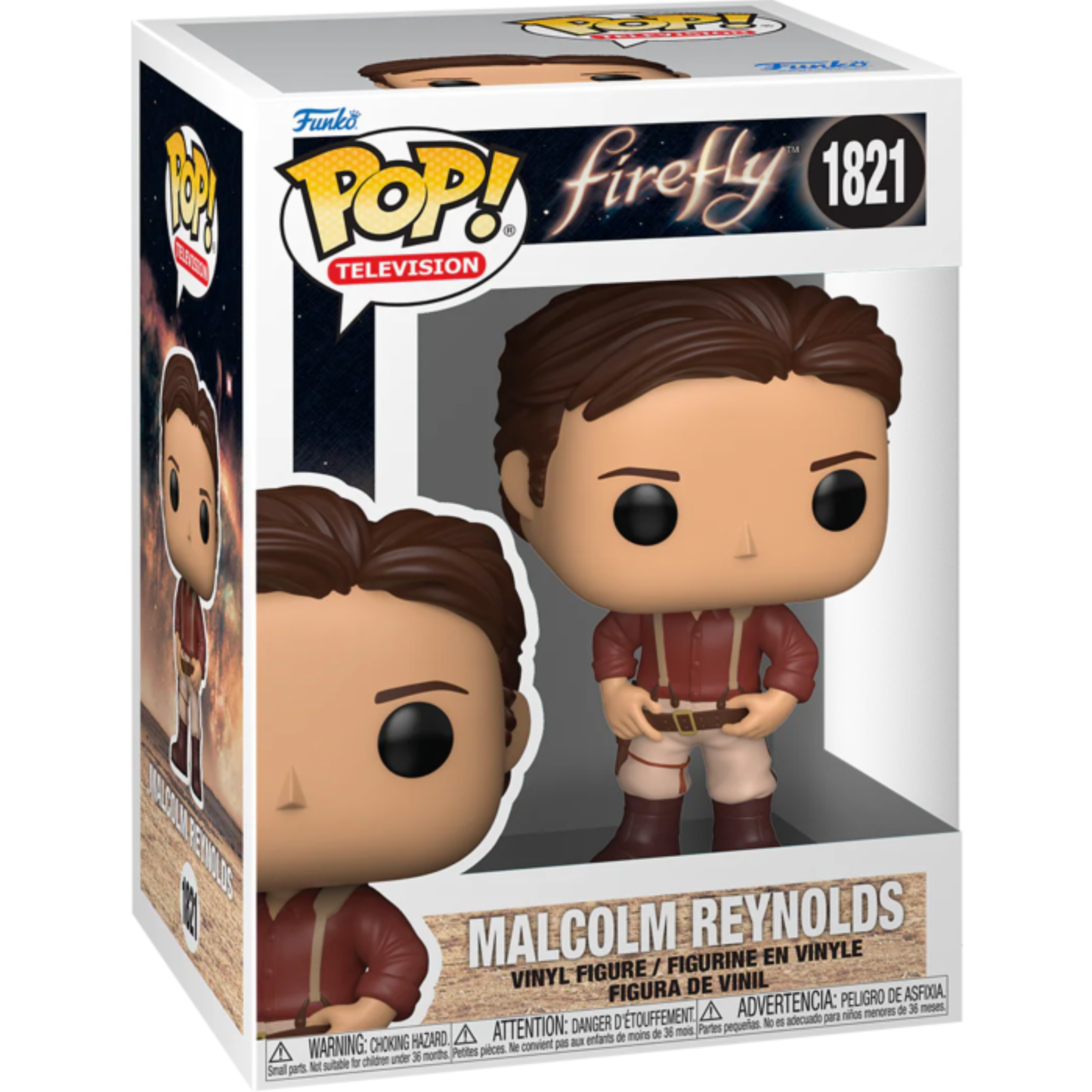 
                  
                    Firefly (2002) - Malcolm Reynolds Pop! Vinyl Figure
                  
                