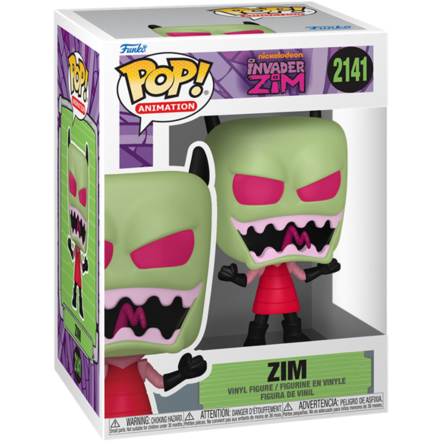 
                  
                    Invader Zim - Zim (Yelling) Pop! Vinyl Figure
                  
                