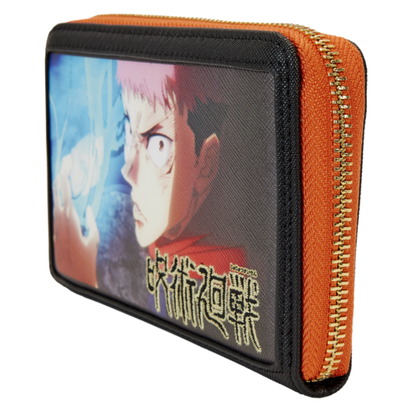 
                  
                    Jujutsu Kaisen - Yuji Itadori Cosplay 4" Faux Leather Zip-Around Wallet
                  
                