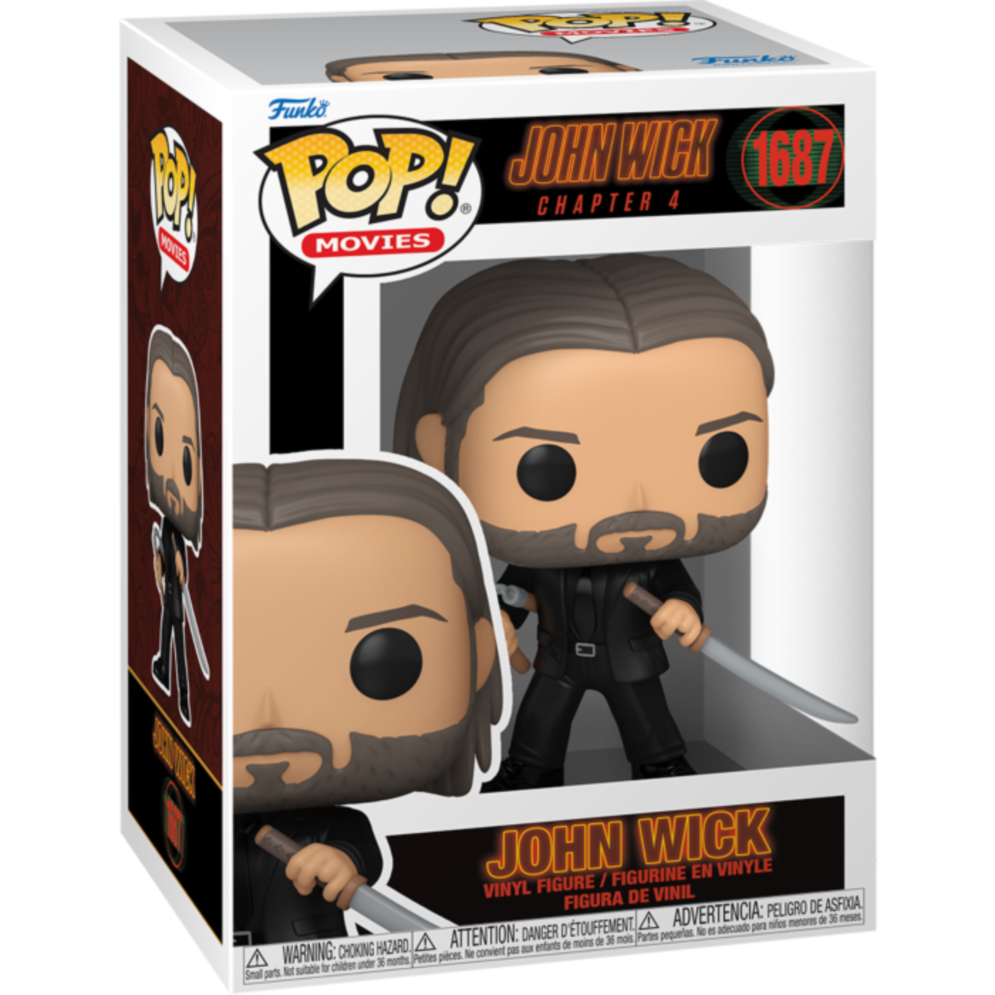 
                  
                    John Wick: Chapter 4 - John Wick with Sword & Nunchucks Pop! Vinyl Figure
                  
                
