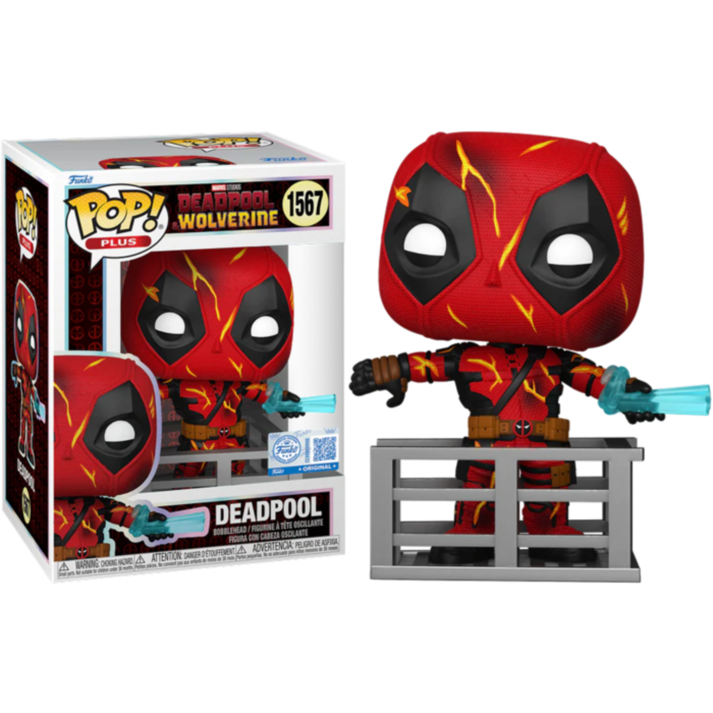 
                  
                    Deadpool & Wolverine (2024) - Deadpool (Finale) Pop! Plus Vinyl Figure
                  
                