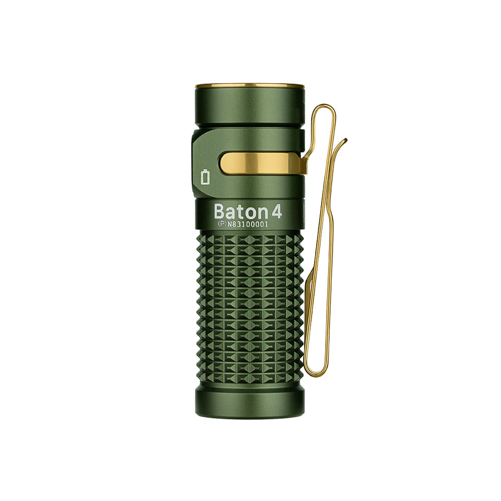 
                  
                    Olight Baton 4 Premium Edition Rechargeable EDC Torch With Wireless Charging Case
                  
                