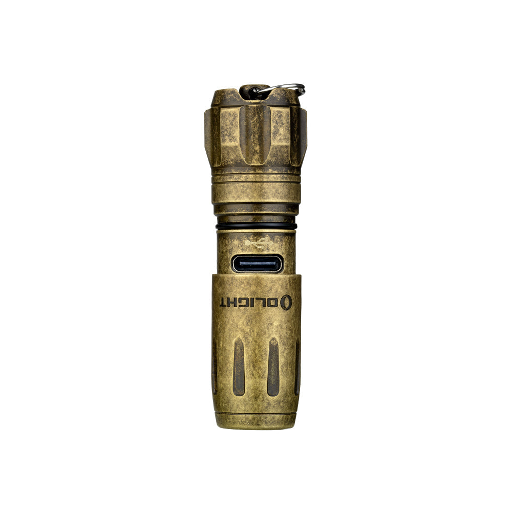 
                  
                    Olight i18 Brass USB-C Rechargeable Mini EDC Keychain Torch
                  
                