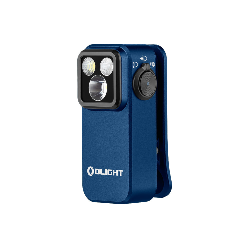 
                  
                    Olight Oclip Pro Compact LED Clip Light with Floodlight & Spotlight & Red light
                  
                