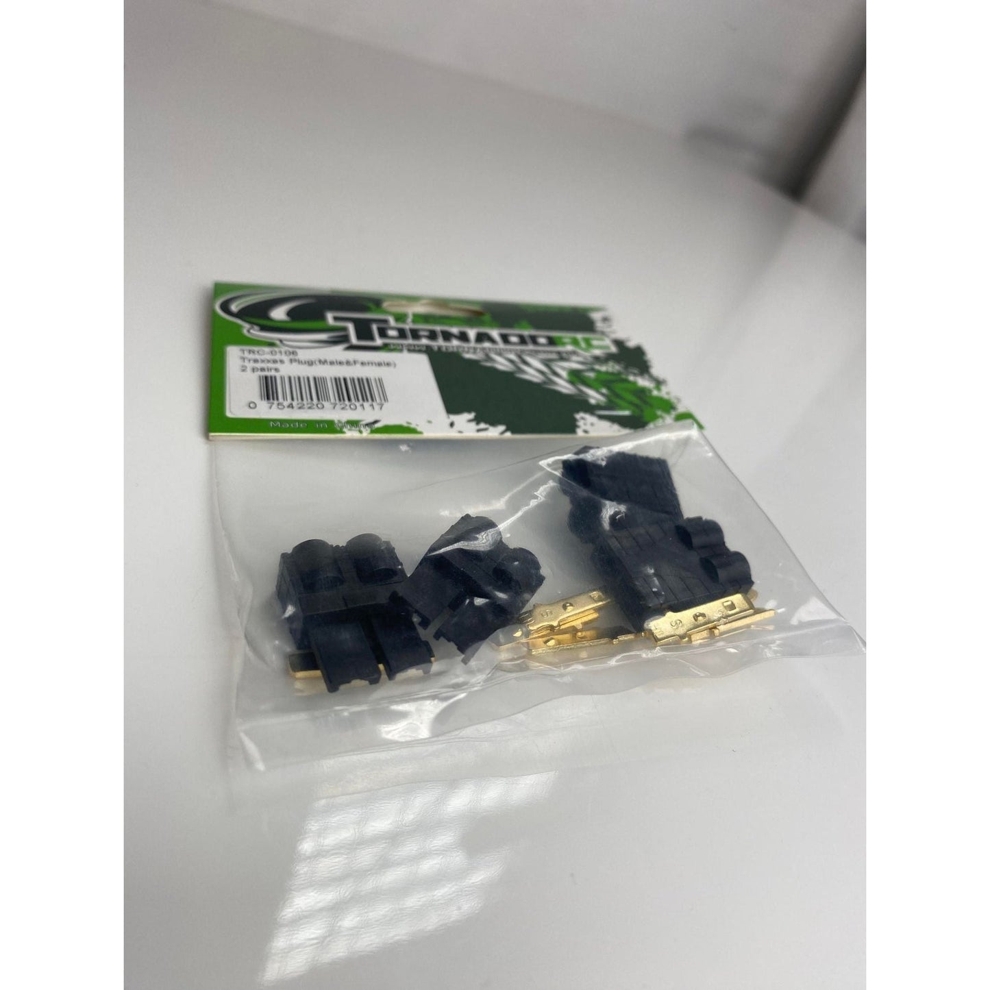 
                  
                    TRC-0106 Tornado RC Traxxas Male and Female Plug Pack
                  
                