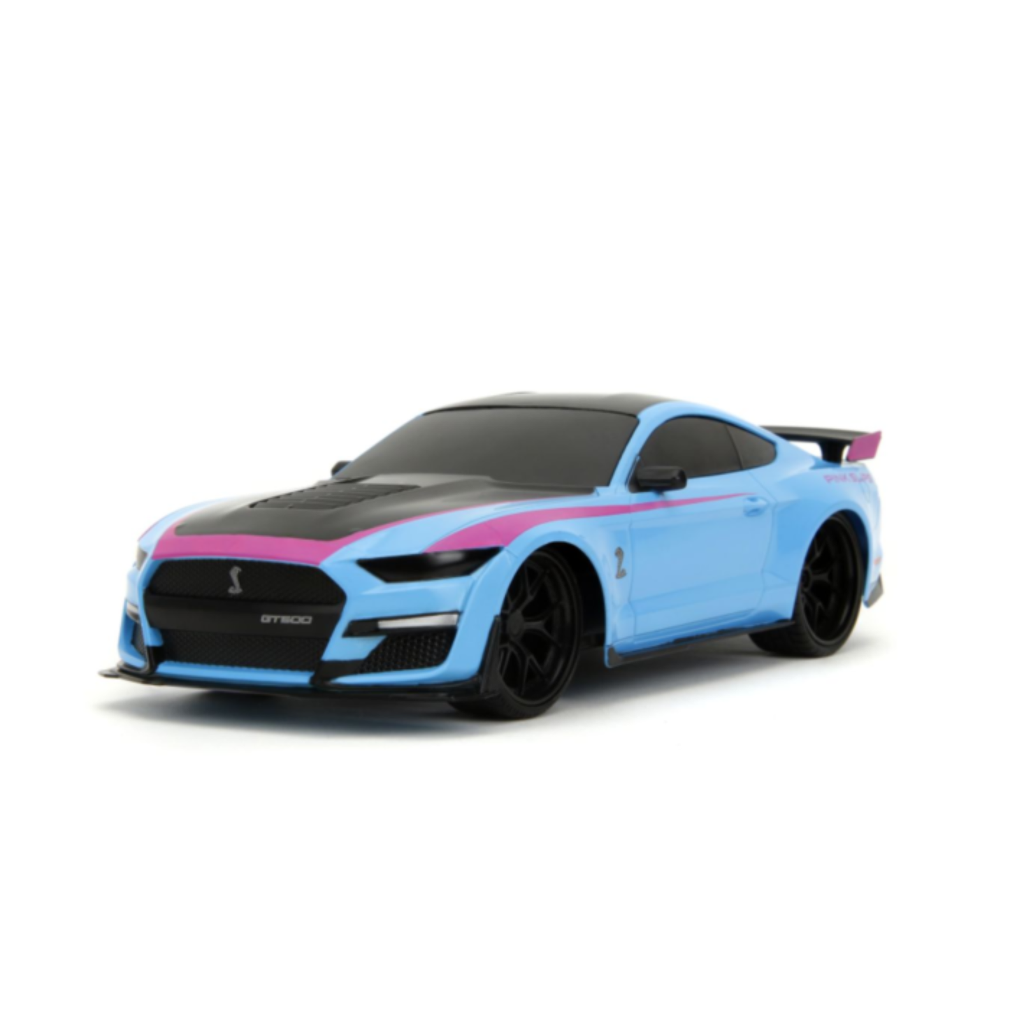 
                  
                    Pink Slips - Blue 2020 Ford Mustang Shelby GT500 1/16th Scale R/C Remote Control Vehicle Replica
                  
                