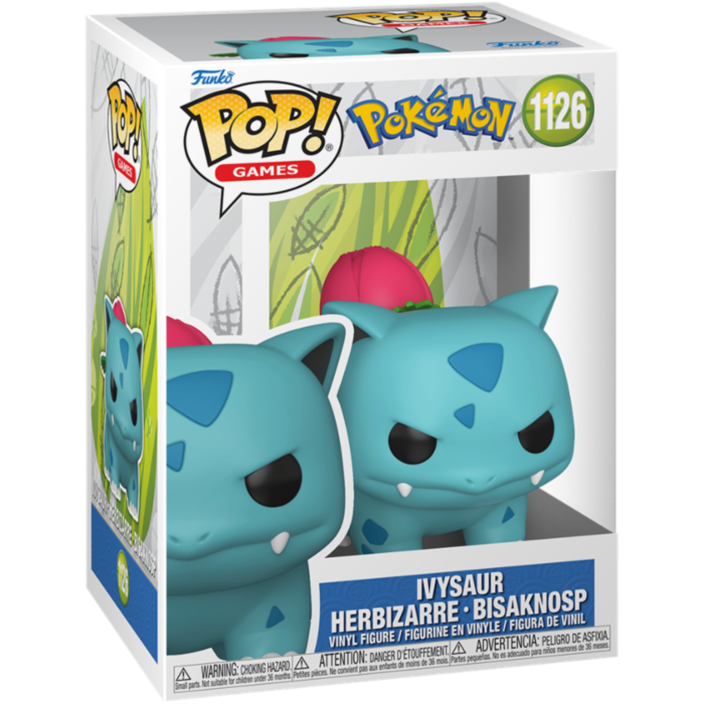 
                  
                    Pokemon - Ivysaur Pop! Vinyl FigurePokemon - Ivysaur Pop! Vinyl Figure
                  
                
