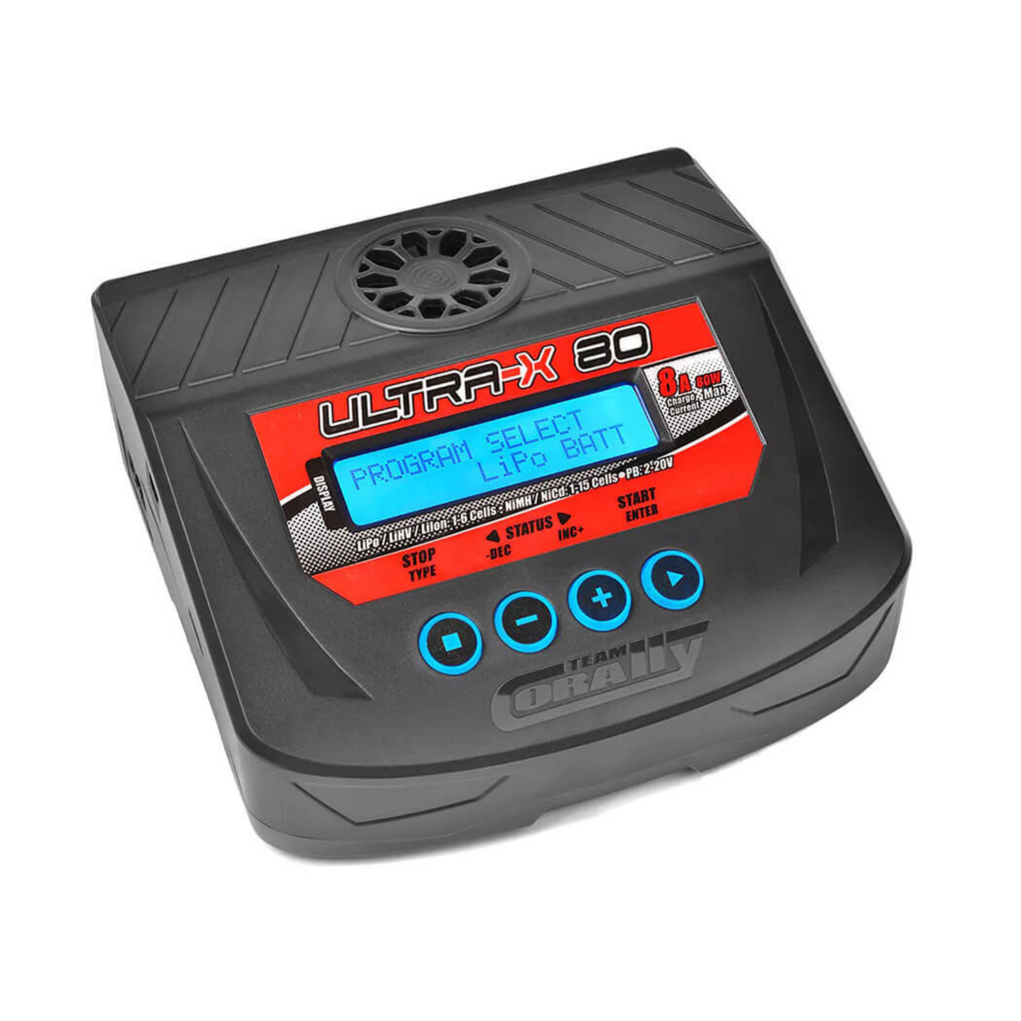 
                  
                    Team Corally - Ultra-X 80 - AC/DC Balance Charger - 80W - 1-6S Lixx - 1-15 Nixx - 2-20V PB - AU Version
                  
                