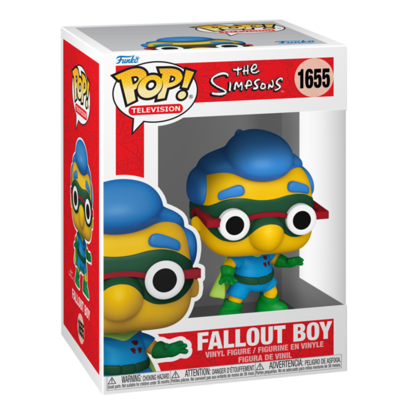 
                  
                    The Simpsons - Fallout Boy (Millhouse) Pop! Vinyl
                  
                