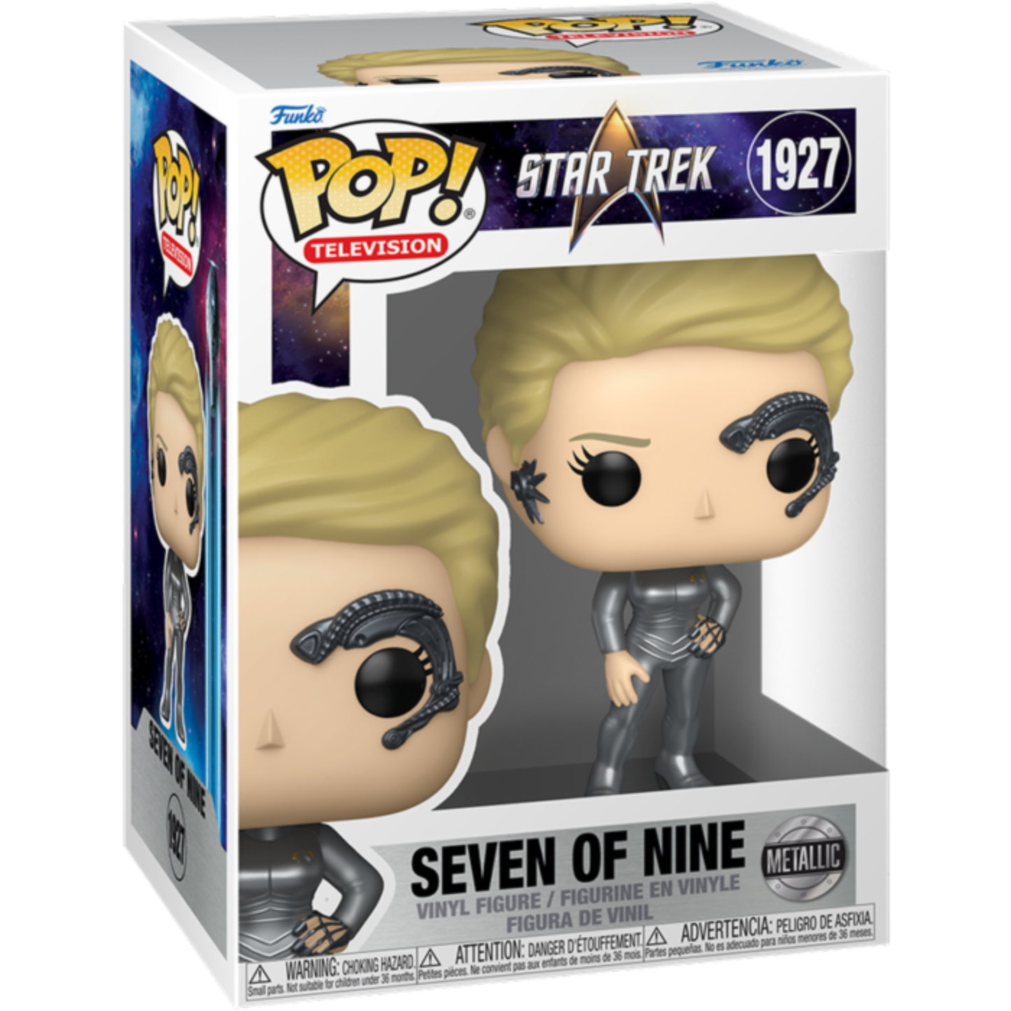 
                  
                    Star Trek: Voyager - Seven of Nine Metallic Pop! Vinyl
                  
                
