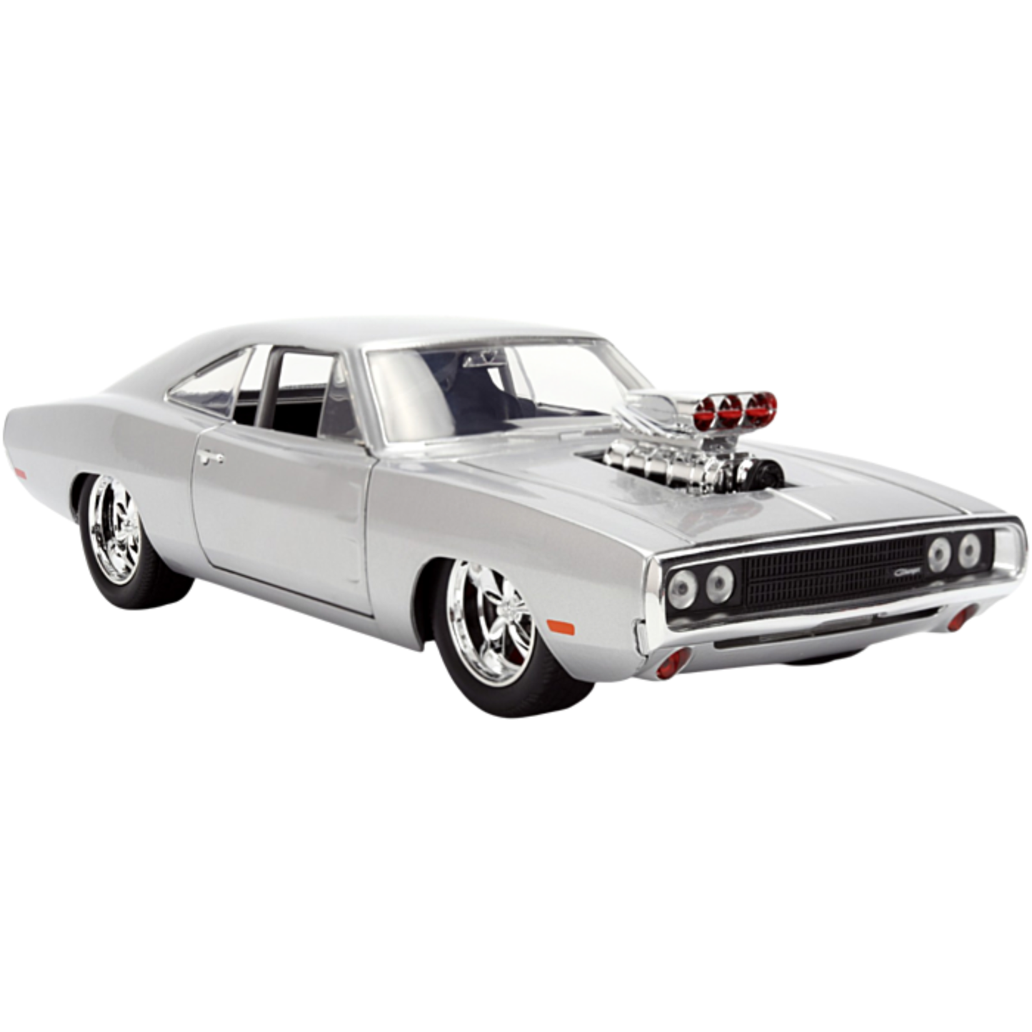 
                  
                    Fast & Furious - 1970 Dodge Charger (Silver Finish) 1/24th Scale Die-Cast Vehicle Replica
                  
                