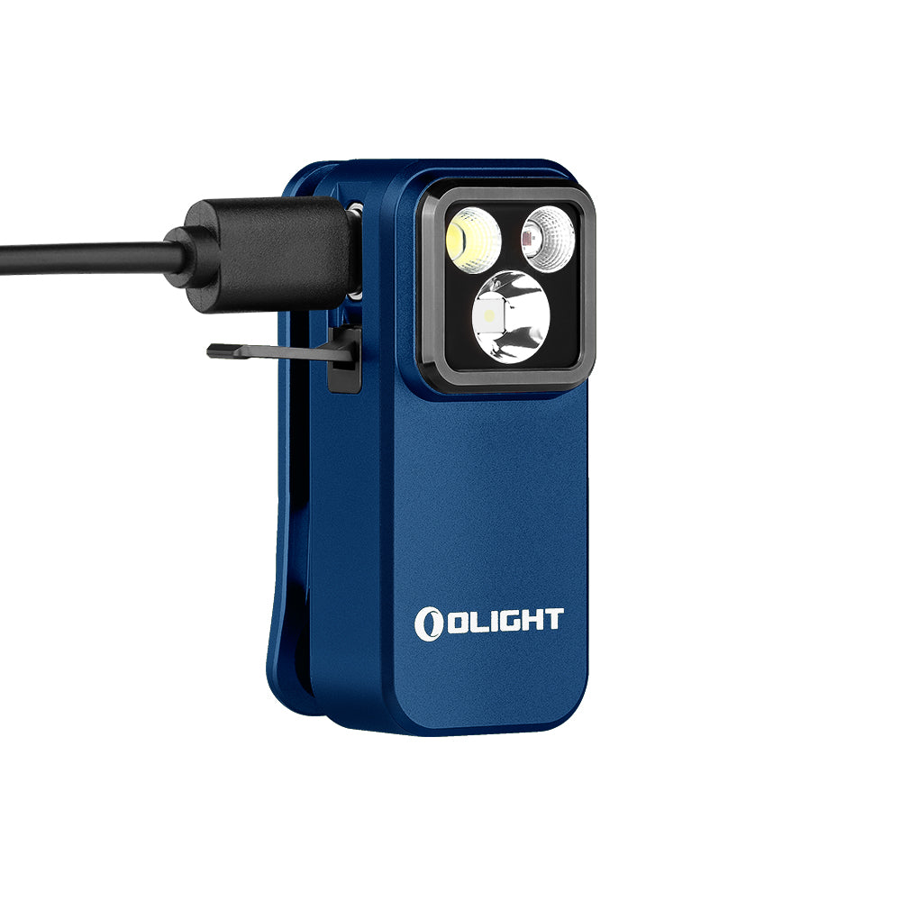 
                  
                    Olight Oclip Pro Compact LED Clip Light with Floodlight & Spotlight & Red light
                  
                