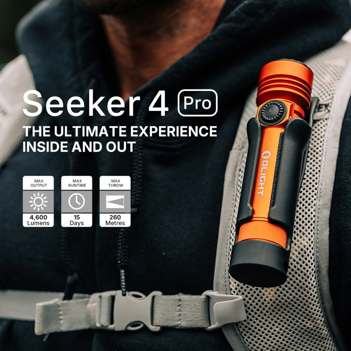 
                  
                    Olight Seeker 4 Pro Powerful Rechargeable Led Torch
                  
                