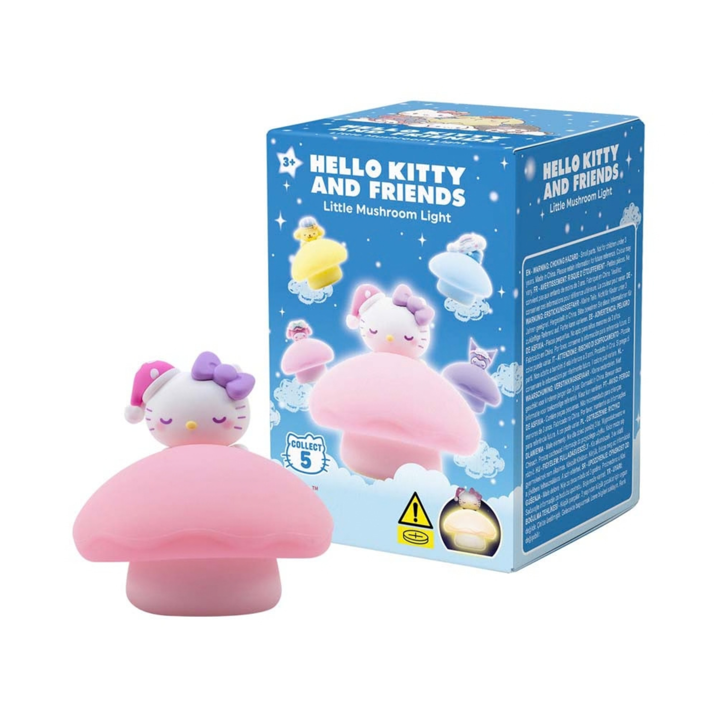 
                  
                    YuMe Hello Kitty and Friends Night Light Little Mushroom Light Series Blind Box
                  
                