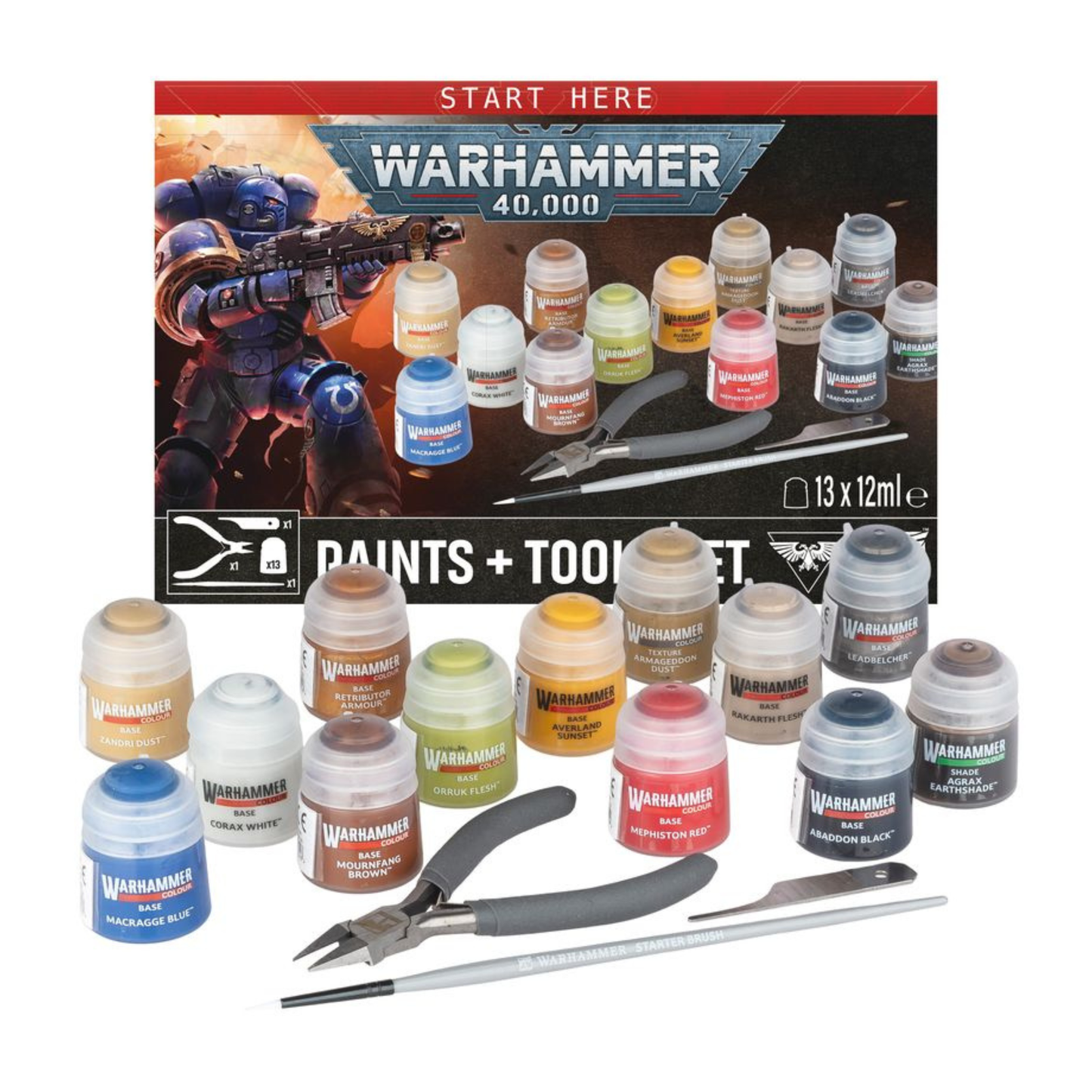 
                  
                    Warhammer Infernus Marines + Paints
                  
                
