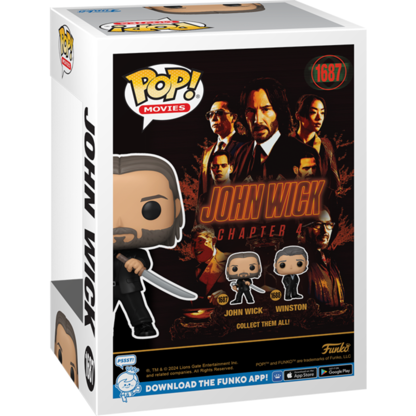 
                  
                    John Wick: Chapter 4 - John Wick with Sword & Nunchucks Pop! Vinyl Figure
                  
                
